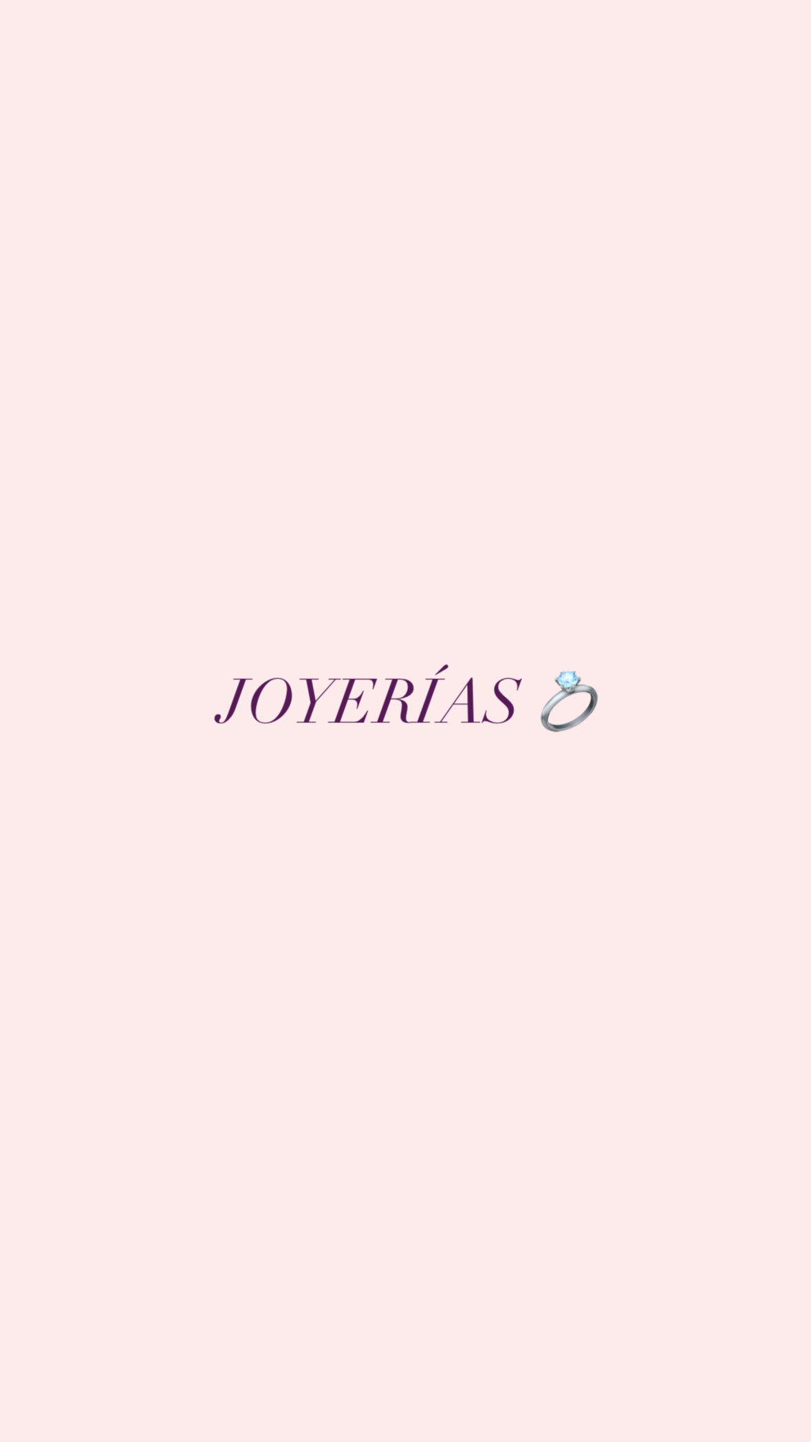 JOYERÍAS 💍